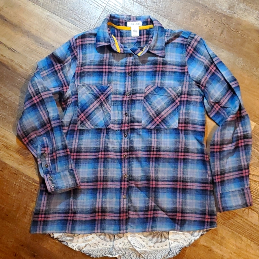 CLOVER + SCOUT Boho Flannel Sz. M